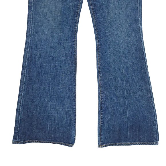 Adriano Goldschmied Denim Jeans Womens Size 32R Dark Wash Made In USA - Picture 7 of 12